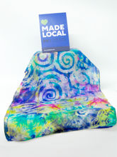 Load image into Gallery viewer, Silk Scarf Celtic Green Emerald Garden
