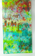 Load image into Gallery viewer, Silk Scarf Celtic Green Apple Forrest
