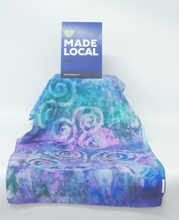 Load image into Gallery viewer, Silk Scarf Celtic Green Lilac
