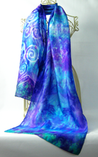 Load image into Gallery viewer, This_original_batik_scarf_is_a_fashion_statement_piece_perfect_for_adding_pops_of_colour_to_winter_coats_why_buy_a_new_outit_when_you_can_revamp_it_with_a_scarf
