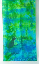 Load image into Gallery viewer, Silk Scarf Celtic Water Green
