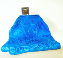 Load image into Gallery viewer, Silk Scarf Light Weight Turquoise Children of Lir
