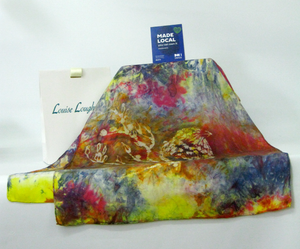 Silk Habotai Scarf The Rustic Gold Finch