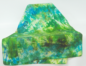 Silk Habotai Scarf The Green Finch