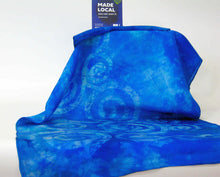 Load image into Gallery viewer, Silk Scarf Celtic Blue Skies
