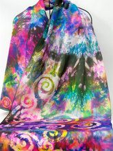 Load image into Gallery viewer, Silk Scarf Celtic Forrest Carnival
