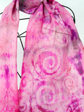 Load image into Gallery viewer, Silk Scarf Celtic Hazy Pink
