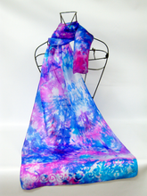Load image into Gallery viewer, Silk Scarf Light Weight Celtic Lilac Pink Haze
