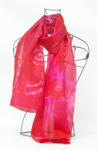 Silk Scarf Celtic Scarlet Surprise