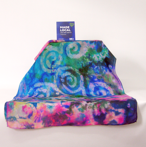 Silk Habotai Scarf Celtic Summer Flower Garden