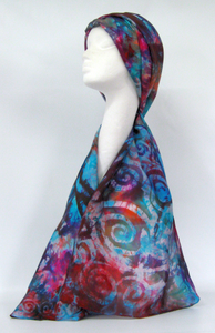 Silk Scarf Summer Tapestry