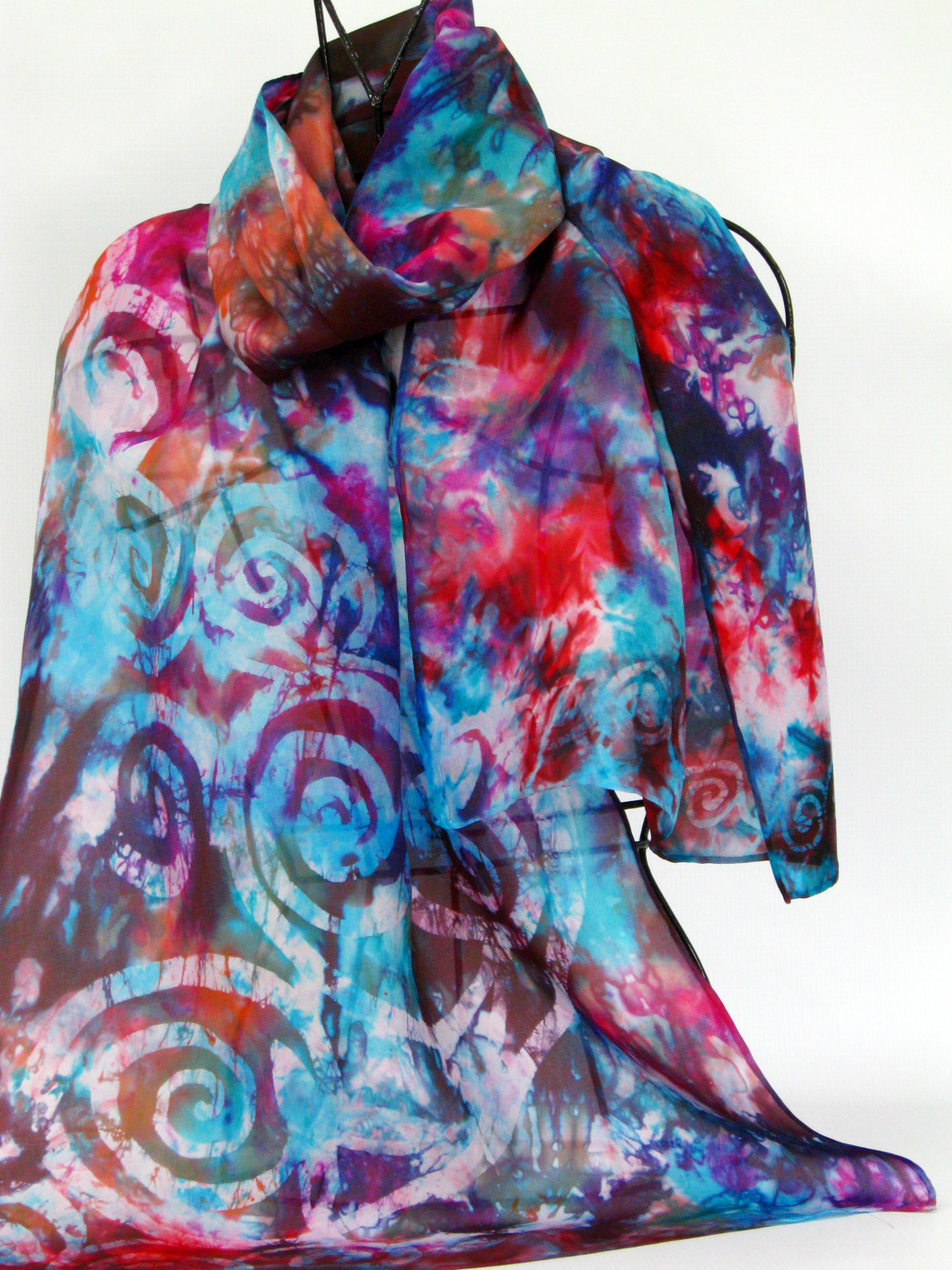 Silk Scarf Summer Tapestry