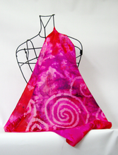 Load image into Gallery viewer, Silk Square Scarf Celtic Fuschia Magenta
