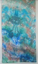 Load image into Gallery viewer, Silk Scarf Light Weight Celtic Earth Ocean
