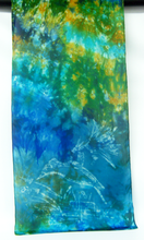 Load image into Gallery viewer, A Silk Scarf Light Weight Kingfisher
