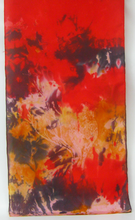 Load image into Gallery viewer, Silk Habotai Scarf The Autumn Gold Finch
