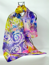 Load image into Gallery viewer, a_lovely_one_of_a_kind_Light_weight_scarf_so_soft_and_silk_very_easy_to_wear
