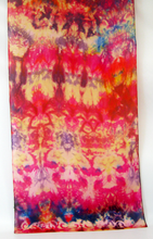 Load image into Gallery viewer, Silk Scarf Light Weight Celtic Red Fire
