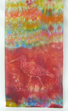 Load image into Gallery viewer, A Silk Scarf Light Weight Autumnal Curlew
