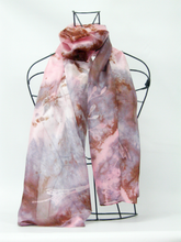 Load image into Gallery viewer, Silk Scarf Light Weight The Long Tail Tit
