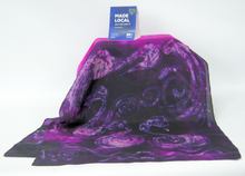 Load image into Gallery viewer, Silk Scarf The Children Of Lir in Pink and Purple
