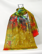 Load image into Gallery viewer, Silk Scarf The Curlew
