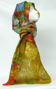 Silk Scarf The Curlew