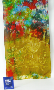 Silk Scarf The Curlew