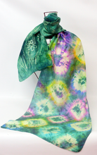 Load image into Gallery viewer, A Silk Scarf The Green Hare
