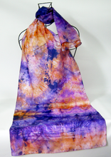 Load image into Gallery viewer, Silk Scarf The Lilac Curlew

