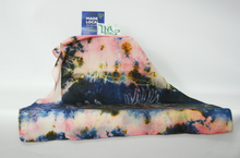 Load image into Gallery viewer, Silk Habotai Scarf The Navy Longtail Tit
