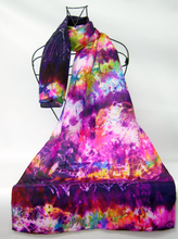 Load image into Gallery viewer, A Silk Scarf The Purple Lapwing
