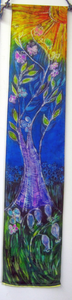 Silk Wall Hanging The Sunshine Tree of LIfe