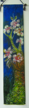 Load image into Gallery viewer, Silk Wall Hanging The Apple Blossom Tree
