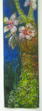 Load image into Gallery viewer, Silk Wall Hanging The Apple Blossom Tree
