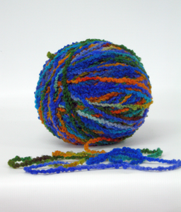 Hand Dyed wool Sea Earth 500g Hank or ball