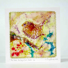 Load image into Gallery viewer, Hand made Card The Wren
