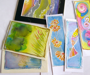 Silk Painting Work Shop One day Saturday 26th August 10am - 3am