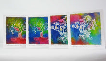 Load image into Gallery viewer, Hand made Card A Partridge In A Pear Tree Rainbow
