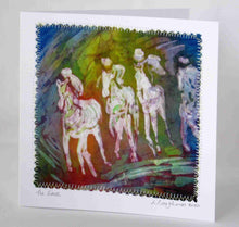 Load image into Gallery viewer, Hand Made Card The Race is On
