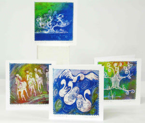 Hand Made Card The Tree of Life Spring