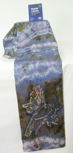 Load image into Gallery viewer, Silk Satin Neck Scarf The Long Tail Tit
